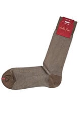 Marcoliani Marcoliani sokken Chic stripe cappuccino 4886T/258 41-45