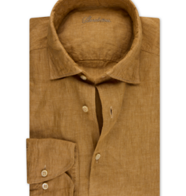 Stenströms Stenströms hemd beige linnen Slimline