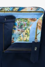 Meyer Exclusive Meyer Exclusive trousers cotton blue Bonn 8142/20