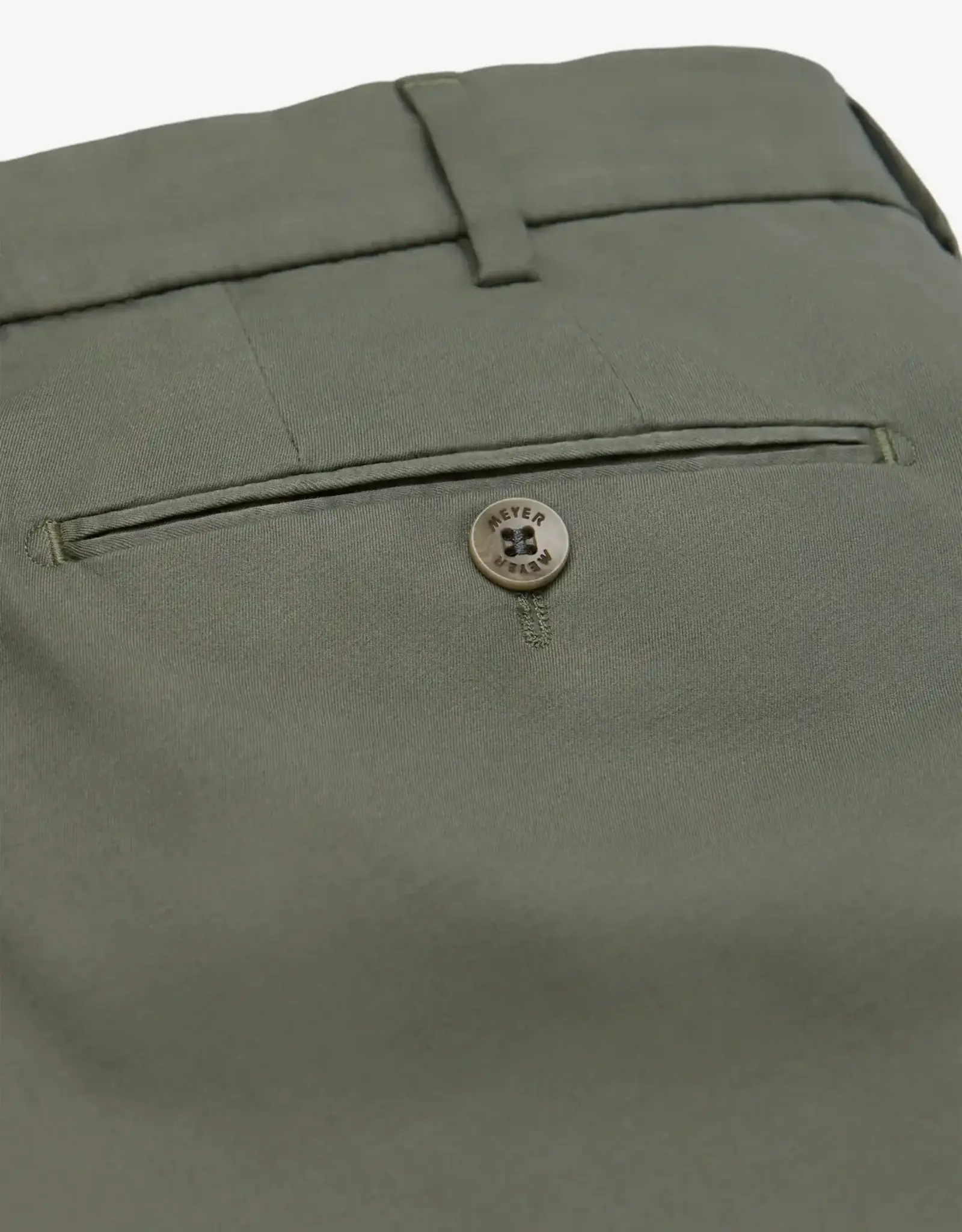 Meyer Exclusive Meyer Exclusive broek katoen groen Bonn 8142/25