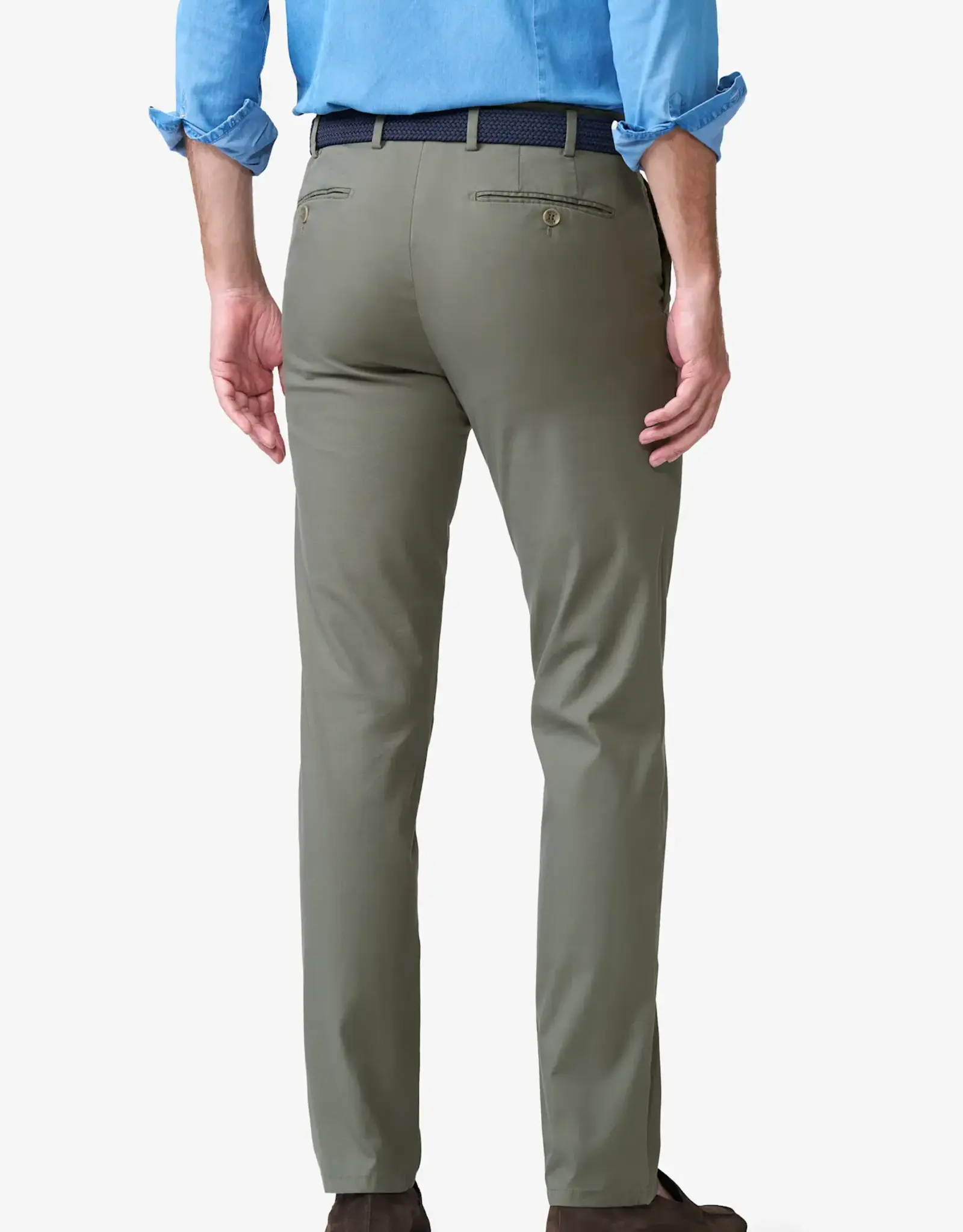 Meyer Exclusive Meyer Exclusive trousers cotton green Bonn 8142/25