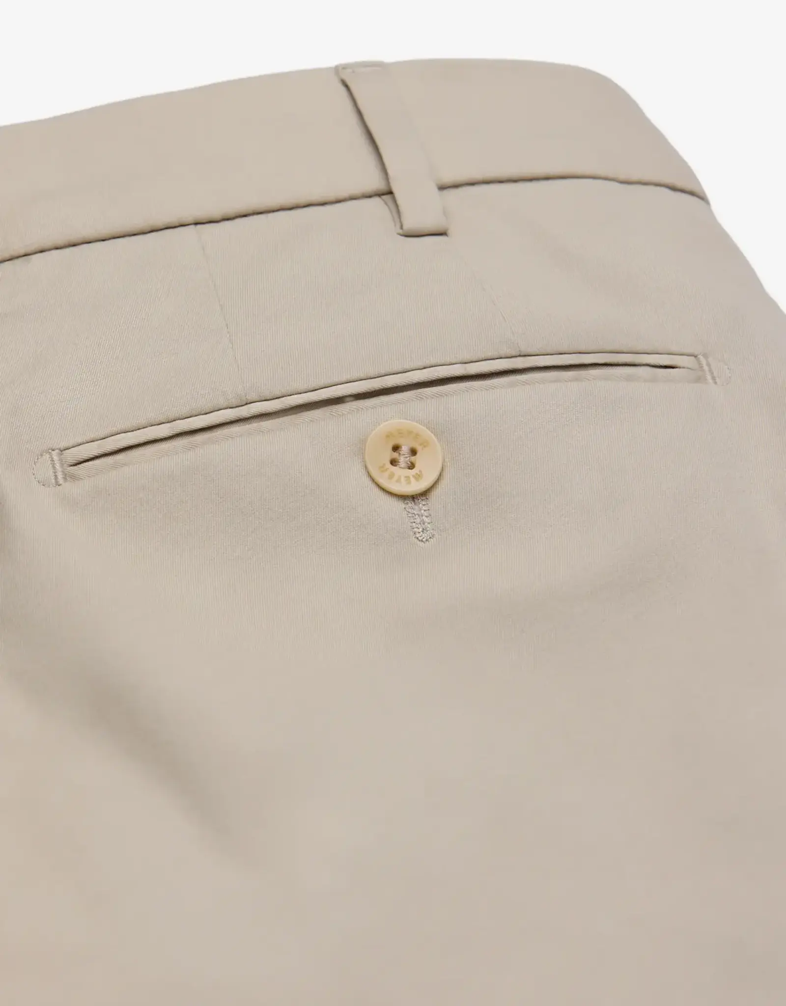 Meyer Exclusive Meyer Exclusive trousers cotton off white Bonn  8142/31