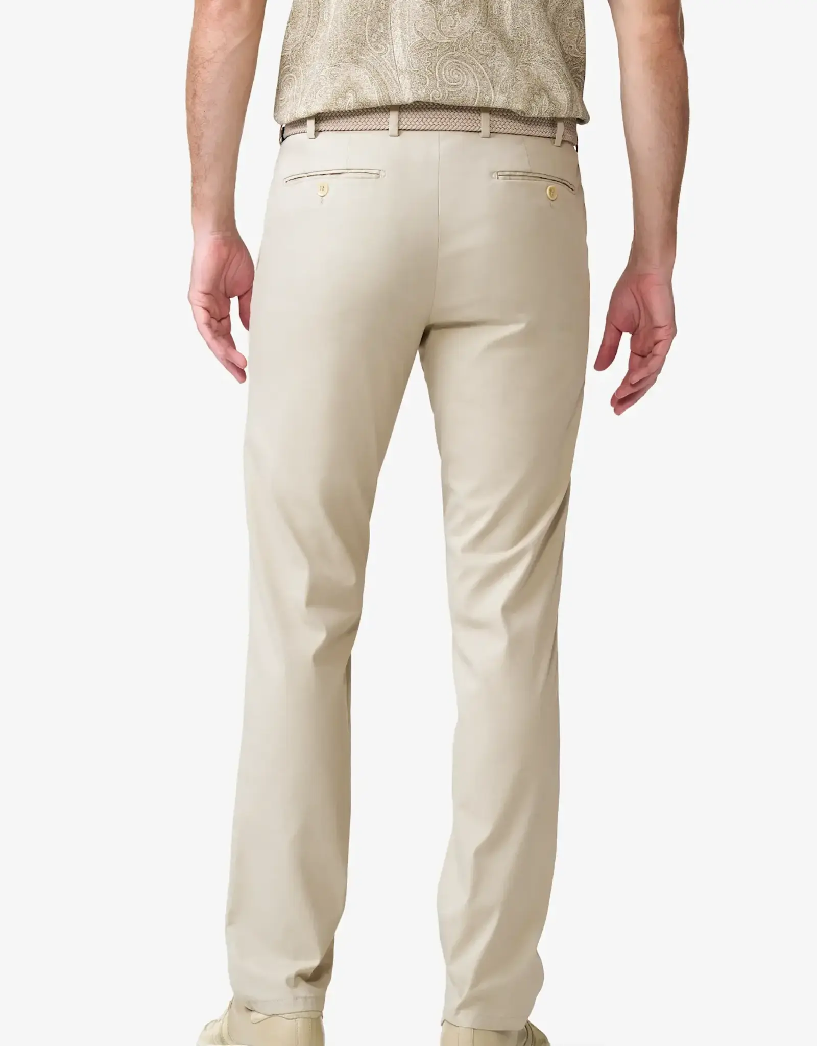 Meyer Exclusive Meyer Exclusive trousers cotton off white Bonn  8142/31