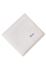 Stenströms Stenströms pocket square white linen beige 9234480000/210