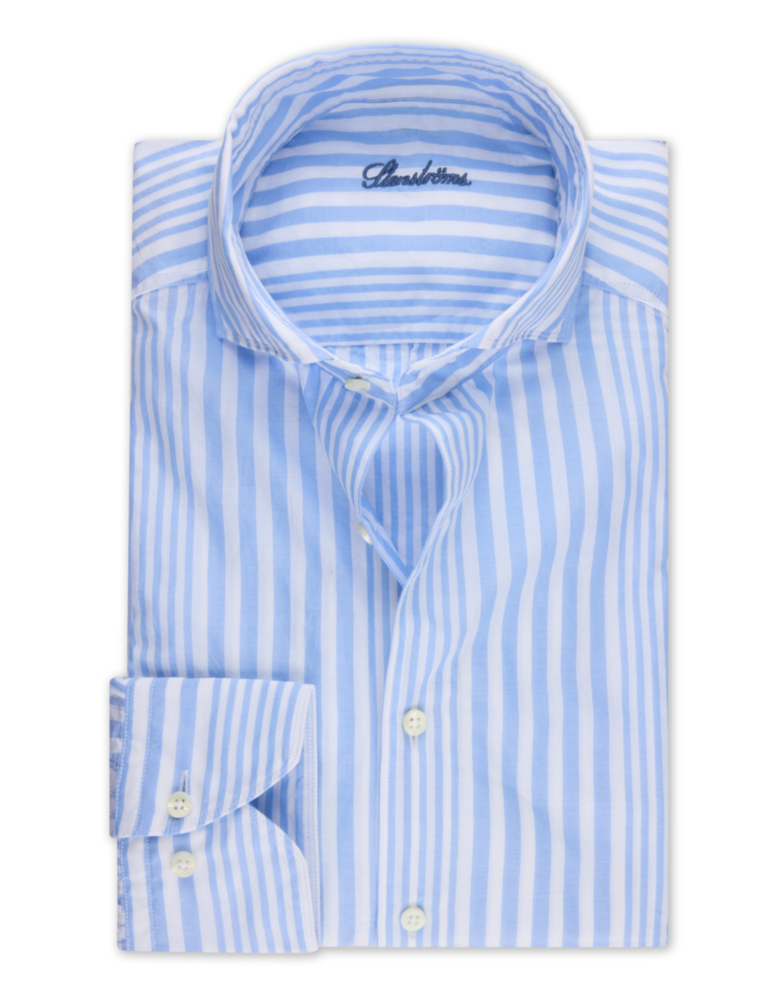 Stenströms Stenströms hemd blue striped Regular 674281-9178/102