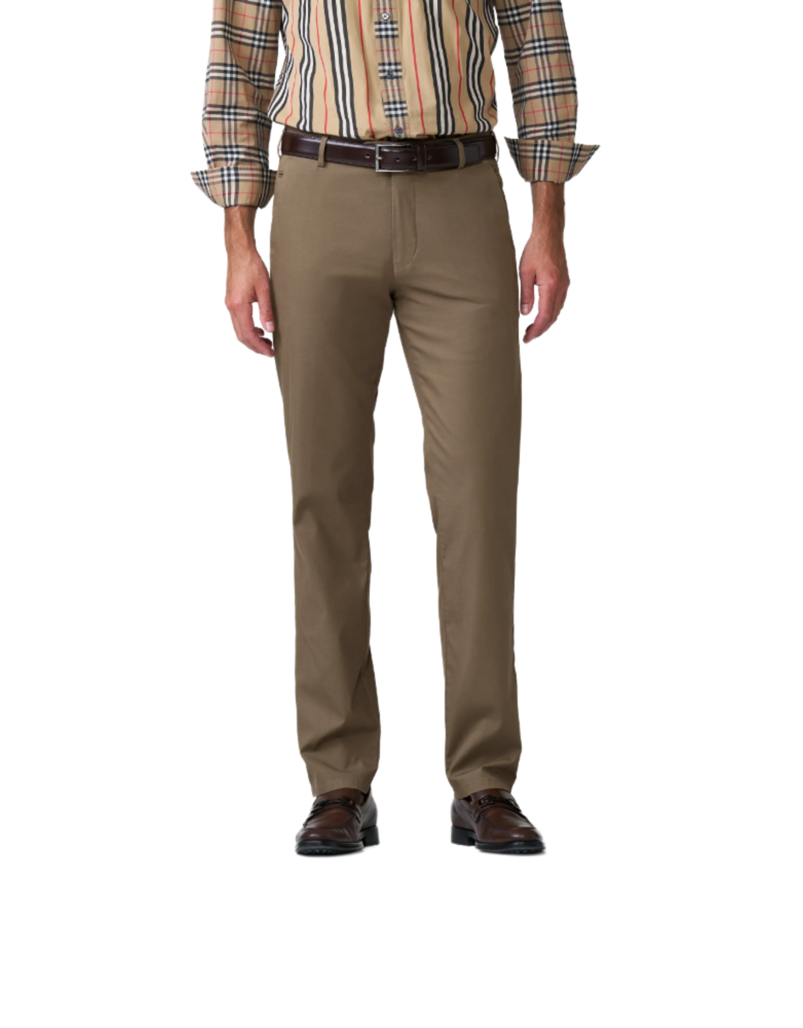 Meyer Exclusive Meyer Exclusive broek katoen beige Bonn 8142/35