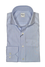 Stenströms Stenströms shirt striped light blue Slimline 702311-9103/102