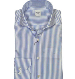 Stenströms Stenströms shirt striped light blue Slimline 702311-9103/102