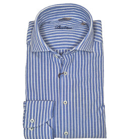 Stenströms Stenströms hemd blauw streep Slimline