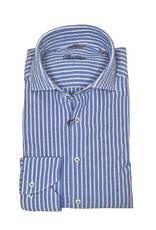 Stenströms Stenströms shirt blue striped Regular 674281-9187/122