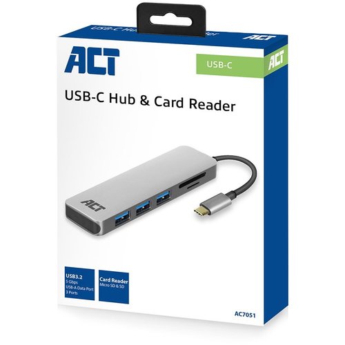 ACT AC7051    | USB 3.0 Hub | Card reader