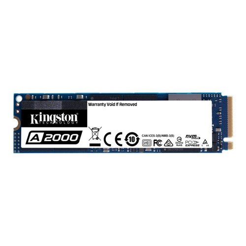 Kingston Technology A2000 M.2 250 GB PCI Express 3.0 3D NAND NVMe Kingston Technology A2000 M.2 250 GB PCI Express 3.0 3D NAND NVMe