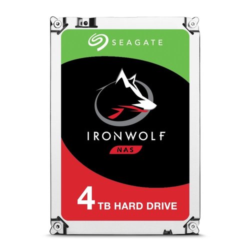 Seagate IronWolf ST4000VN008 interne harde schijf 3.5" 4000 GB SATA III Seagate IronWolf ST4000VN008 interne harde schijf 3.5" 4000 GB SATA III