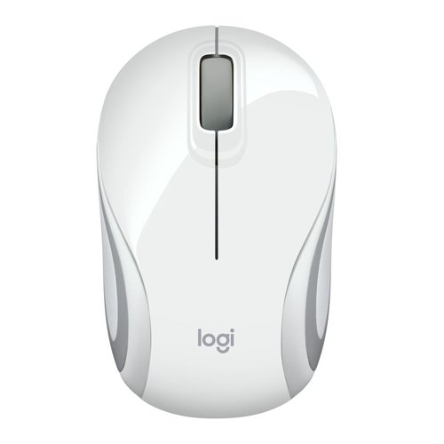 Logitech M187 Wireless Mini Mouse White Logitech M187 Wireless Mini Mouse White