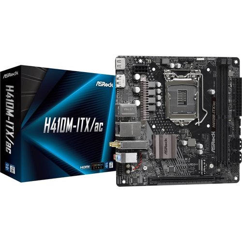 Asrock H410M-ITX/AC moederbord Asrock H410M-ITX/AC moederbord