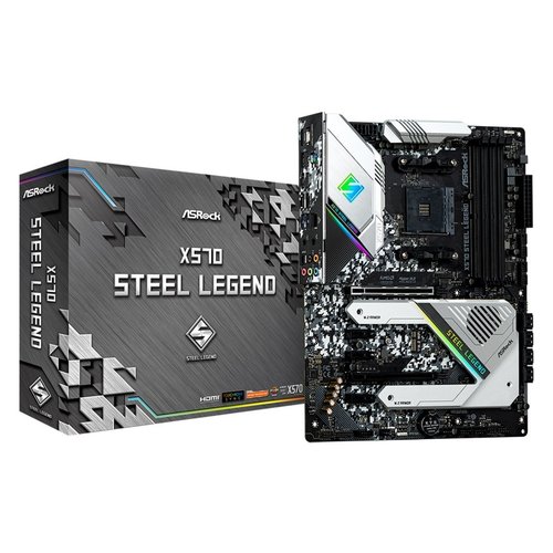 Asrock X570 Steel Legend Socket AM4 ATX AMD X570 Asrock X570 Steel Legend Socket AM4 ATX AMD X570