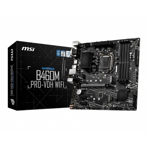 MSI B460M PRO-VDH WIFI LGA 1200 micro ATX Intel B460 MSI B460M PRO-VDH WIFI LGA 1200 micro ATX Intel B460