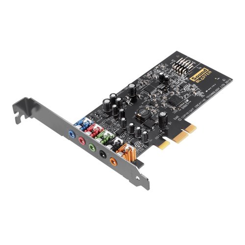 Creative Labs Sound Blaster Audigy Fx Intern 5.1 kanalen PCI-E x1 Creative Labs Sound Blaster Audigy Fx Intern 5.1 kanalen PCI-E x1
