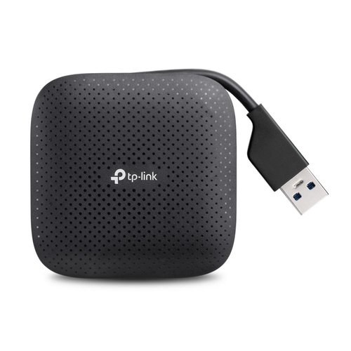 TP-Link TP-LINK UH400 USB 3.2 Gen 1 (3.1 Gen 1) Type-A 5000 Mbit/s Zwart TP-Link TP-LINK UH400 USB 3.2 Gen 1 (3.1 Gen 1) Type-A 5000 Mbit/s Zwart