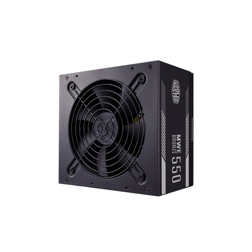 CoolerMaster Cooler Master MWE 550 Bronze V2 power supply unit 550 W 20+4 pin ATX ATX Zwart CoolerMaster Cooler Master MWE 550 Bronze V2 power supply unit 550 W 20+4 pin ATX ATX Zwart