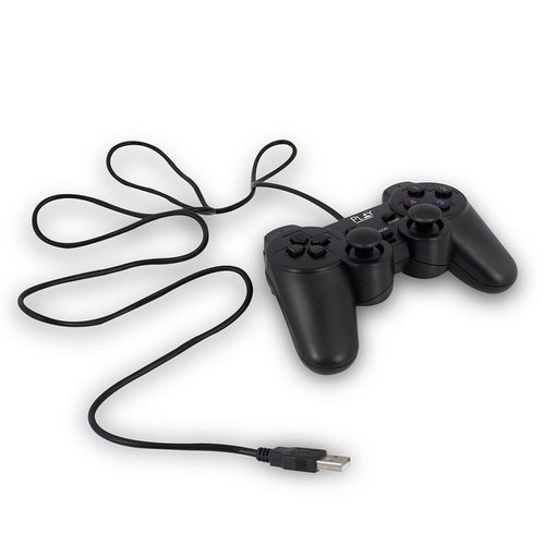 Ewent Play PL3330 game controller Gamepad PC Zwart Ewent Play PL3330 game controller Gamepad PC Zwart