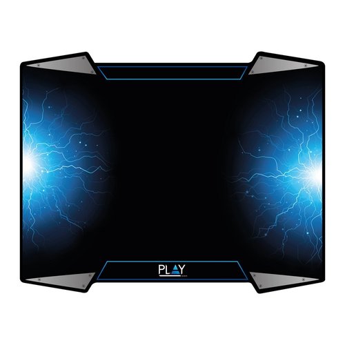 Ewent PL3340 muismat Zwart, Blauw, Zilver Game-muismat Ewent PL3340 muismat Zwart, Blauw, Zilver Game-muismat