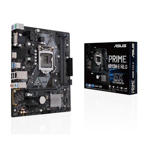 Asus ASUS PRIME H310M-E R2.0 LGA 1151 (Socket H4) micro ATX Intel® H310 Asus ASUS PRIME H310M-E R2.0 LGA 1151 (Socket H4) micro ATX Intel® H310