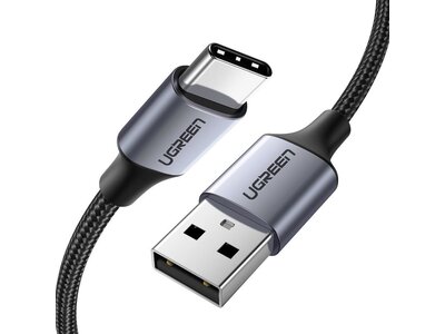 UGreen Ugreen USB 2.0 A naar USB-C kabel | Nikkel | 3 meter