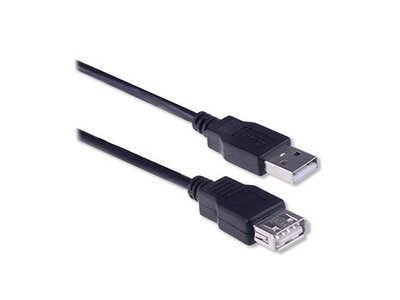 Ewent EW9622 USB 2.0 Male naar Female Verlengkabel | 3,0 Meter