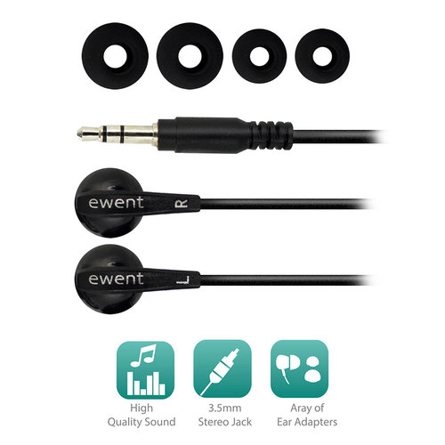 Ewent EW3584 In-Ear Headphones