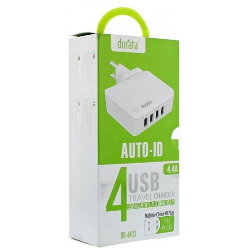 Durata DR-4403 4 poort usb charger