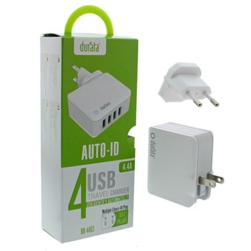 Durata DR-4403 4 poort usb charger