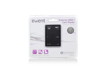 Ewent EW1074 Externe USB 3.0 SD kaartlezer