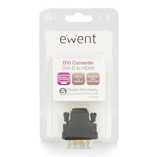 Ewent EW9852 DVI-D naar HDMI verloopadapter