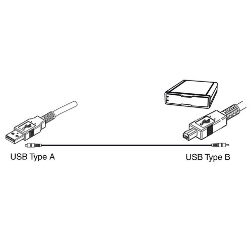 Ewent Ewent EW9623 USB 3.0 Type A naar Type B Aansluitkabel | 1,8 Meter