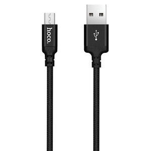Hoco Hoco Charge&Synch Micro USB Cable | Zwart | 1 Meter