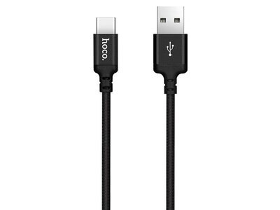 Hoco Hoco Charge&Synch USB-C Cable | Zwart | 1 Meter