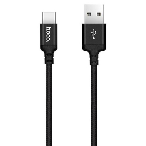 Hoco Hoco Charge&Synch USB-C Cable | Zwart | 1 Meter