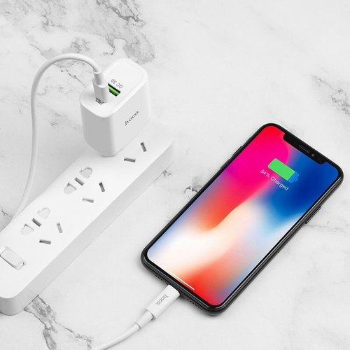 Hoco Hoco dual port speed charger USB-C & USB-A