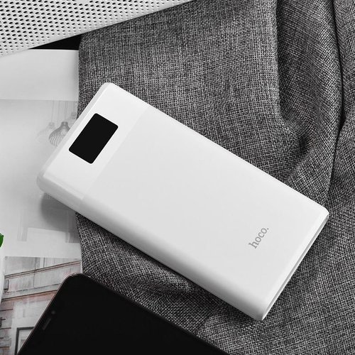 Hoco Hoco Powerbank 3x USB Outlet 30.000mAh | Wit