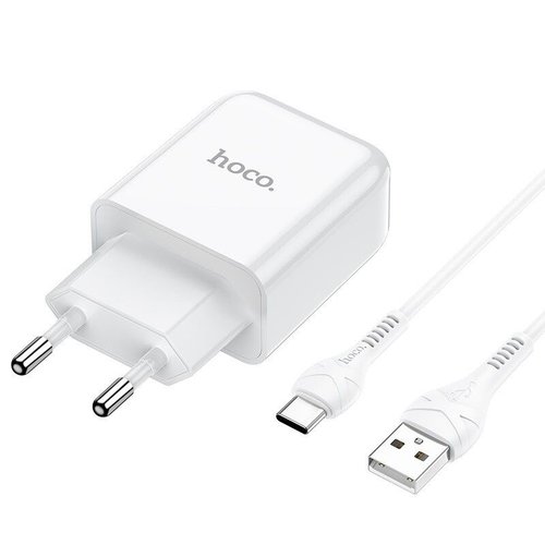 Hoco Hoco Vigour Travel Charger Set USB-C | Wit