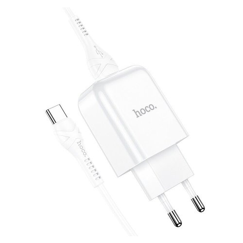 Hoco Hoco Vigour Travel Charger Set USB-C | Wit