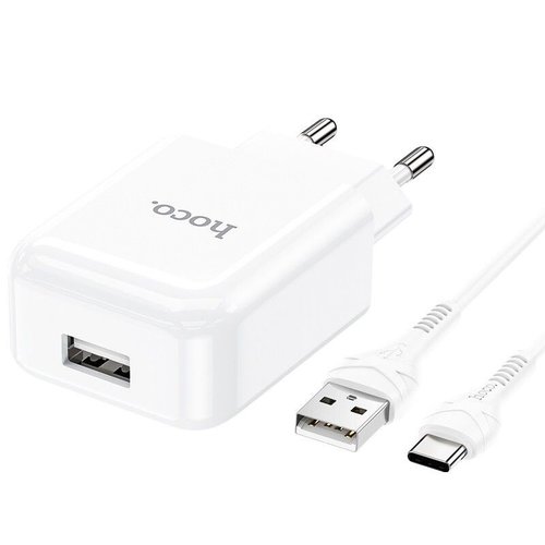 Hoco Hoco Vigour Travel Charger Set USB-C | Wit