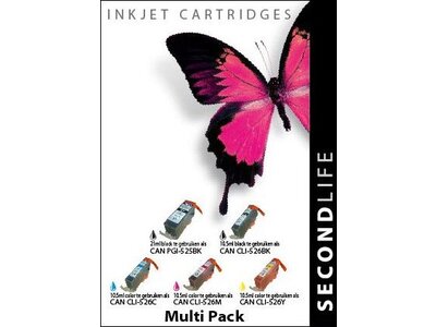 SecondLife SecondLife - Canon 525 & 526 Series Multipack