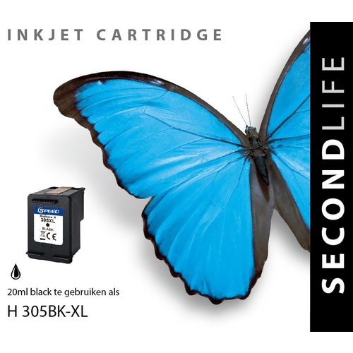 SecondLife SecondLife - HP 305 XL Black