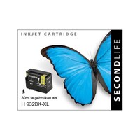 SecondLife - HP 932 XL Black