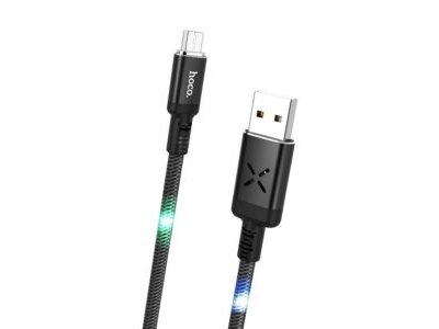 Hoco Hoco Charge&Synch Lightning Cable | Zwart | 1 Meter