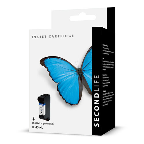 SecondLife Inkjets SecondLife - HP 45 XL Black