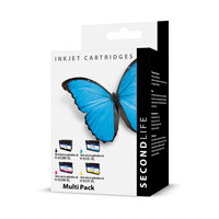 SecondLife - Multipack HP 932 / 933 BK C M en Y
