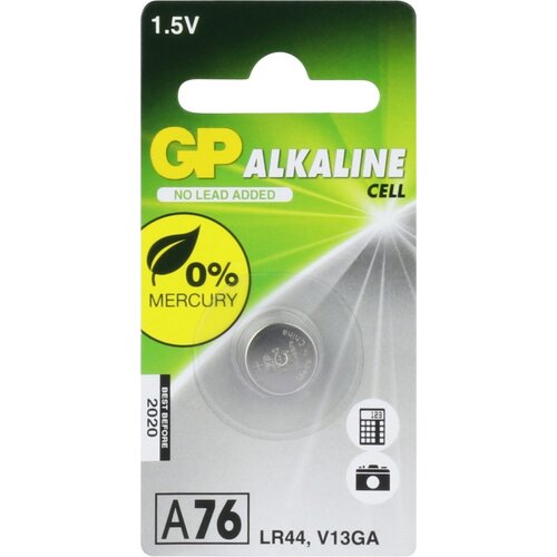 GP GP Alkaline knoopcel 76A (V13GA / L1154 / LR44)  blister 1
